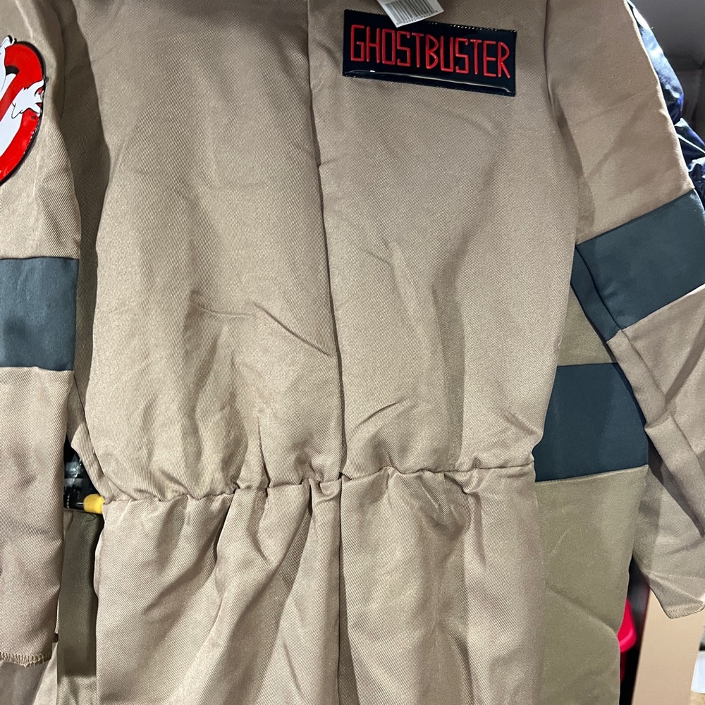 Rubie's Kids GHOSTBUSTERS Halloween costume jumpsuit Youth medium new - Picture 2 of 3